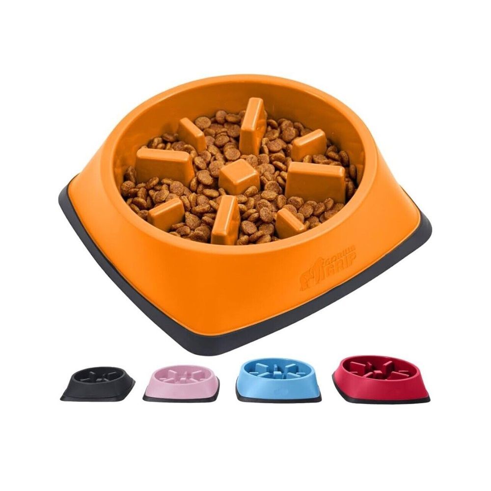 Dog Feeder Slow Eating‎ Pet Bowl Eco-Friendly Preventing Choking Health B-Z